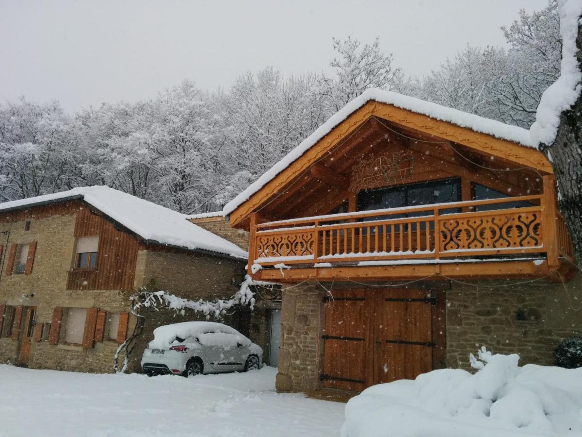 Chalet Le Clos De L'Orme Saint-Lattier Exterior foto